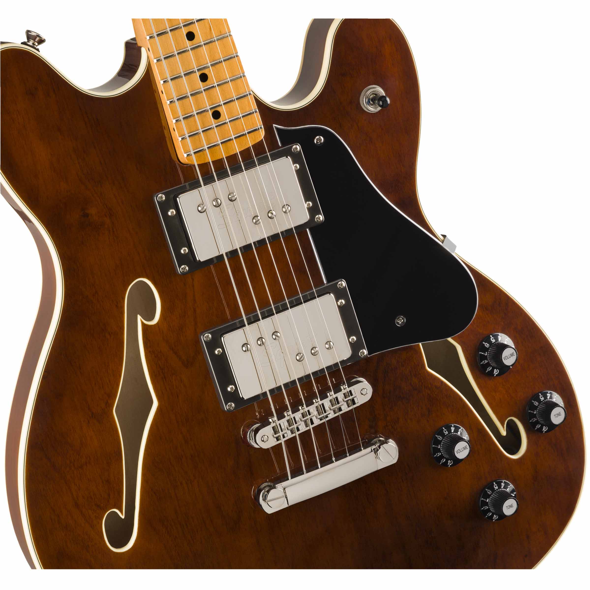 Squier Classic Vibe Starcaster Electric Guitar, Maple Fingerboard, Walnut 0374590592