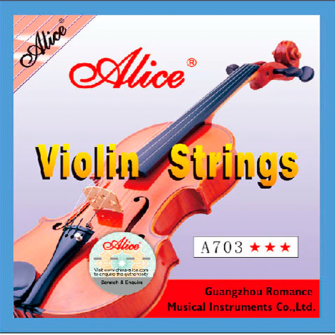 Fatídico farmacia educador Cuerdas P/ Violin Alice Cuerdas Para Violin A703