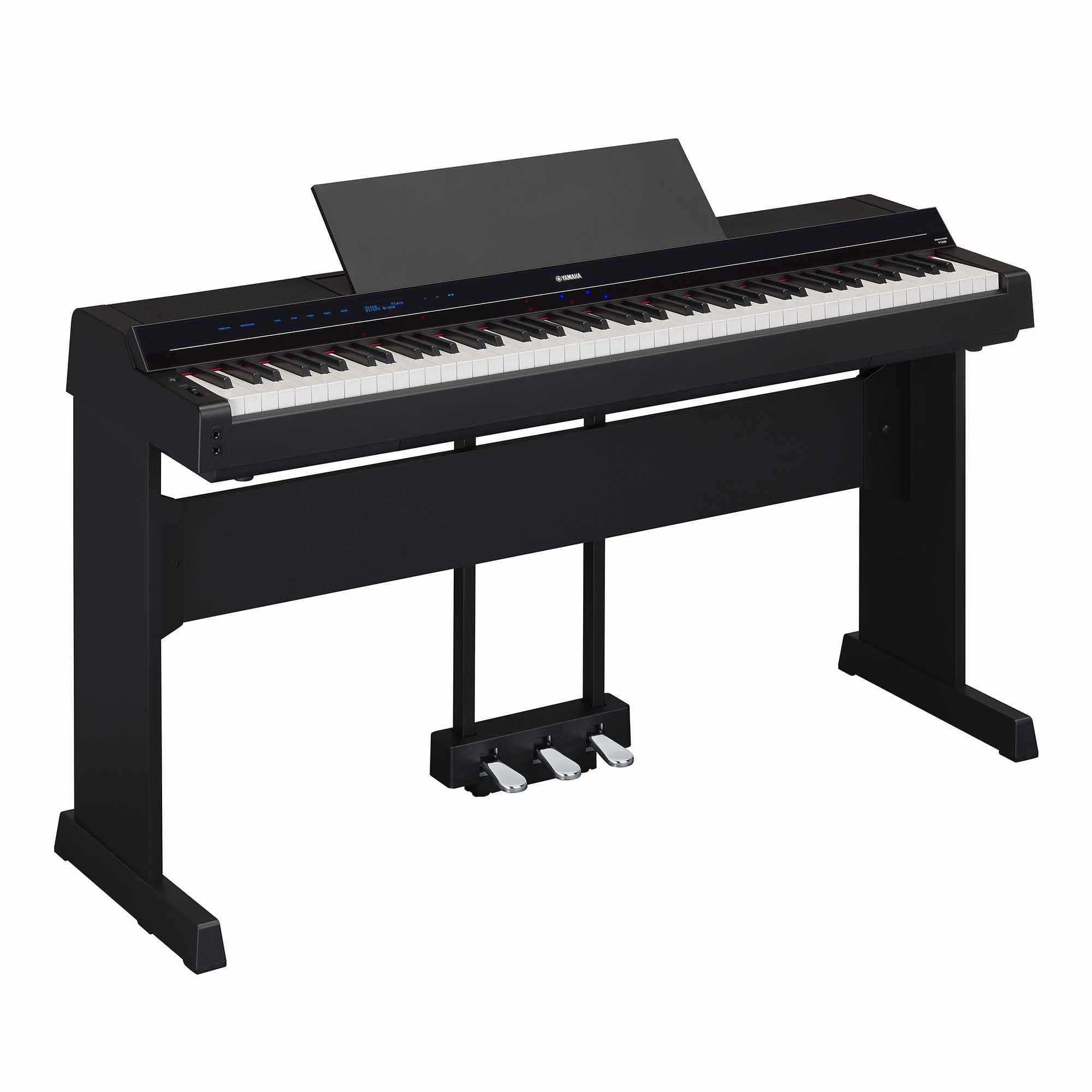 Pianos Digitales Yamaha Con Guia De Luces Color Negro Set Mod. Ps500bset  Nps500bset