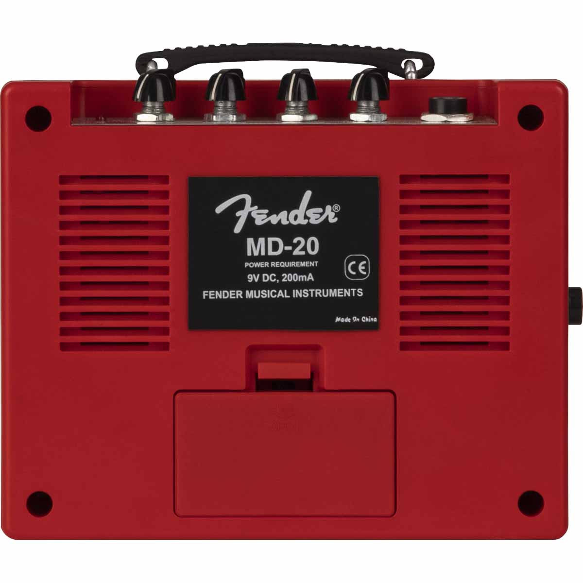 Amplificador De Guitarra Fender Mini Amplificador Deluxe, Rojo 234810009