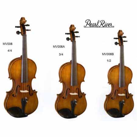 Violin Pearl River 4/4 Antiguo C Estuche Mv006